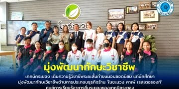 เทคนิคระยอง เติมความรู้วิชาชีพระยะสั้นทำขนมอบยอดนิยม แก่ นศ. มุ่งพัฒนาทักษะวิชาชีพด้านการประกอบธุรกิจร้าน ‘ใบชะมวง คาเฟ่ เรสเตอรองท์’ ศูนย์การเรียนรู้อาหารถิ่นระยองของเทคนิคระยอง